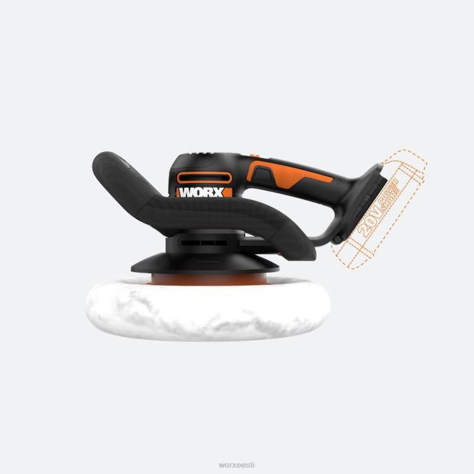 20 V jagatud juhtmeta 10-tolline poleer/puhver VLRD158 elektrilised tööriistad WORX