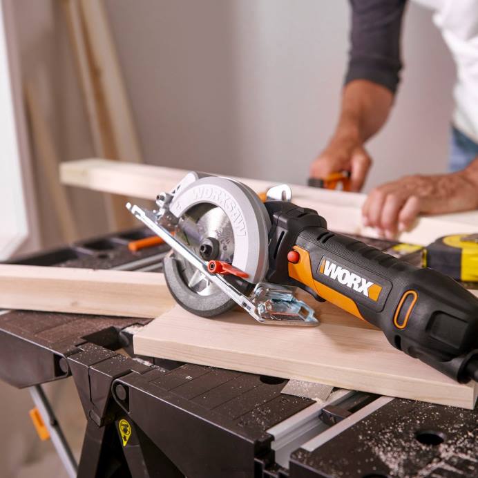 4-1/2'' saag 4,5 A kompaktne ketassaag VLRD136 elektrilised tööriistad WORX