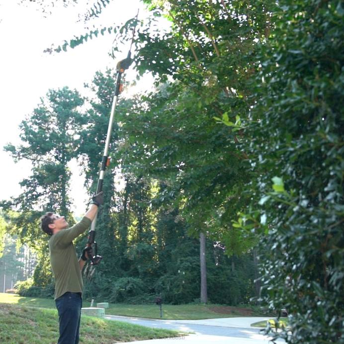 20 V jagatav juhtmeta 20-tolline 2-ühes hekilõikur koos kinnitusvõimalustega VLRD96 aiatööriistad WORX