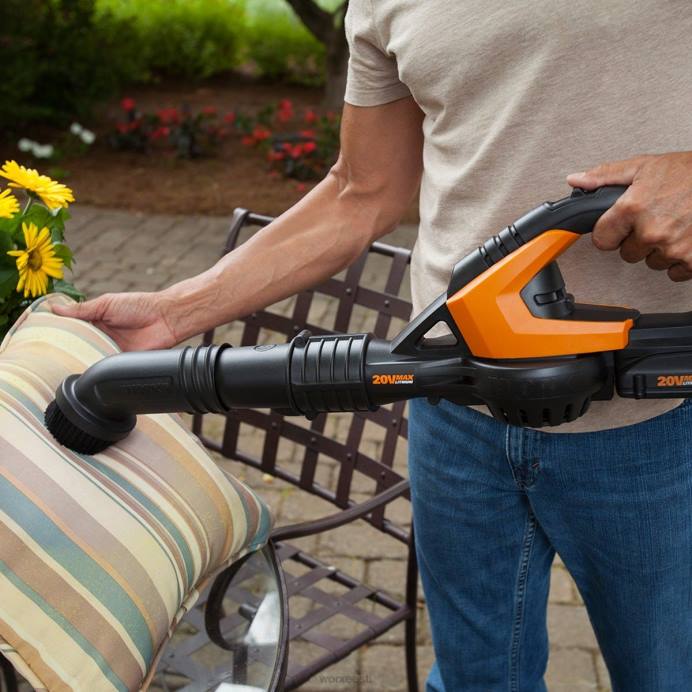 20v voolujagasae akuga lehepuhur / pühkimismasin VLRD30 aiatööriistad WORX