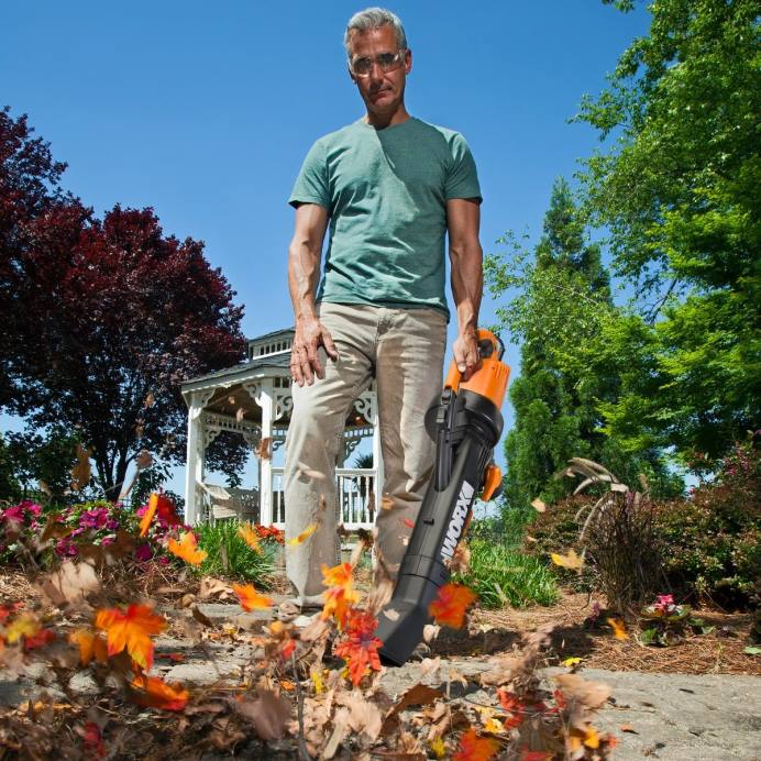 trivac 2 koos mitmeastmelise metallimultšimissüsteemiga (wg509) VLRD31 aiatööriistad WORX