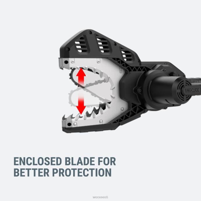 20 V toiteallikaga lõuasaag aku kettsaag – ainult tööriist VLRD84 aiatööriistad WORX