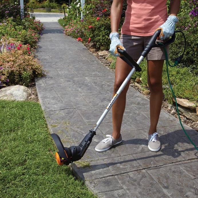 4,0 amprine elektriline 12-tolline nööriga trimmer ja servalõikur VLRD14 aiatööriistad WORX