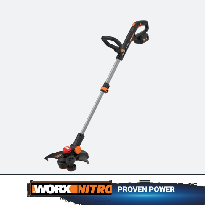 nitro 20v harjadeta 13'' juhtmeta trimmer VLRD9 aiatööriistad WORX