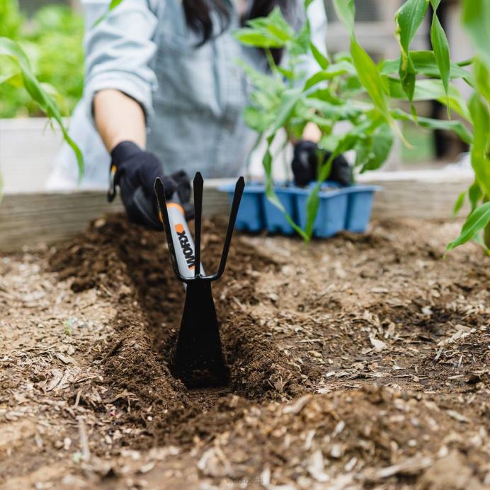 2-in-1-käes aia-motika kultivaatori kombo VLRD53 aiatööriistad WORX