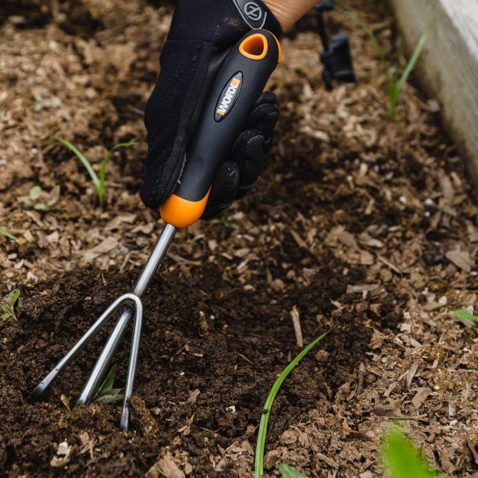 3 piidega käsi-aiakultivaator VLRD50 aiatööriistad WORX