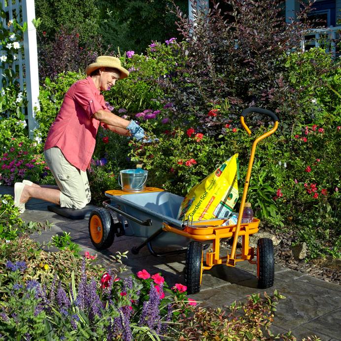 aerocart 8-in-1 käru ja vaguni komplekt ca VLRD40 aiatööriistad WORX