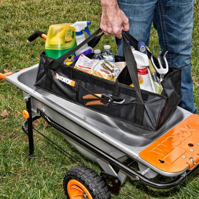 aerocart käruvanni korraldaja VLRD45 aiatööriistad WORX