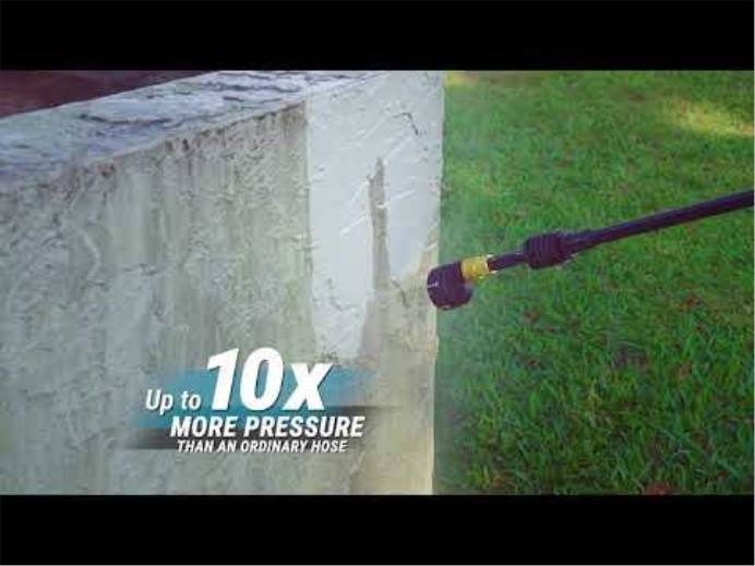 20 V voolujaotus 4,0 ah hüdroshot kaasaskantav elektripuhasti (max 415 psi) VLRD22 aiatööriistad WORX